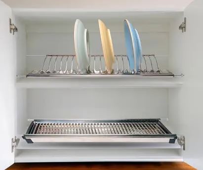 Kitchen Dish Rack, Glass tray and Plate Tray from Blum High Quality 