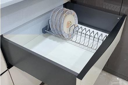 Plate Inlet from Ebco in Slider Wardrobes from Best Wardrobe manufacturer 