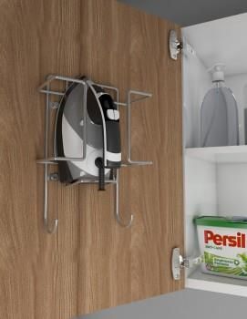 Wardrobes accessory Iron board holder in Stainless Steel Wardrobes